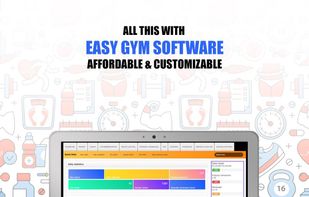 A complete gym management solution with Biometric integration, Bulk SMS Feature, automatic reminders to clients of renewal and pending payments. 
Comes with a client based mobile application, where they see their diet plan, body measurement, and workout schedule. 