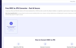 Easy Heic to Jpg  screenshot 1
