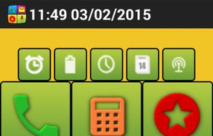 Easy Phone Launcher screenshot 1