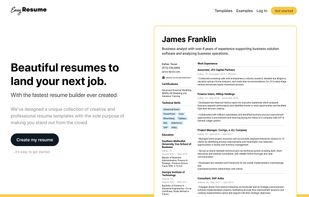 Easy Resume screenshot 3