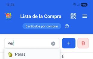 Main Screen in Spanish