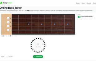 bass tuner online