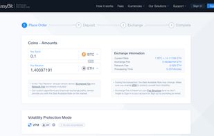 Exchange Page