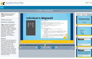 EasyChair screenshot 2