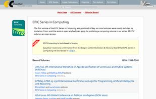 EasyChair screenshot 3