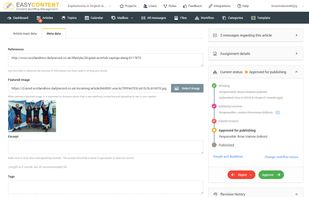 EasyContent.io screenshot 1