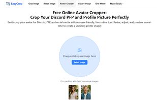 avatar cropper - EasyCrop