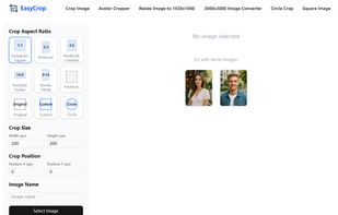 free image cropper - EasyCrop