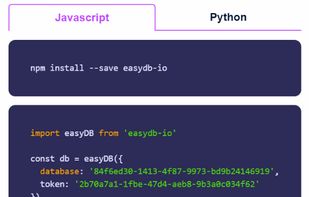 EasyDB screenshot 1