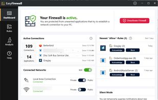 EasyFirewall screenshot 1
