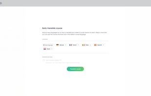 EasyTranslate - Auto-translate your e-learning courses into 75+ languages and export all versions in one SCORM file.