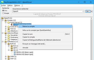 EasyGroupsAdmin screenshot 1