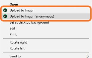 EasyImgur screenshot 2