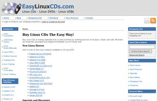 EasyLinuxCDs.com screenshot 1