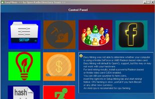 EasyMiner screenshot 1