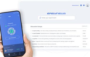 Easynews screenshot 1