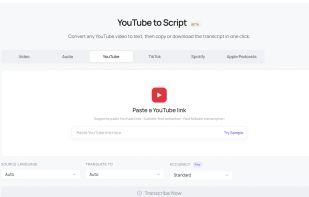Transcribe YouTube Video
