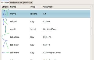 Easystroke screenshot 1