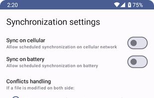 EasySync screenshot 2