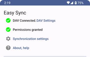 EasySync screenshot 1