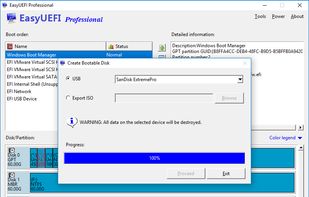 EasyUEFI screenshot 2
