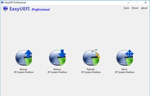 EasyUEFI screenshot 1