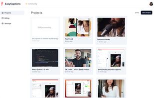 EazyCaptions projects