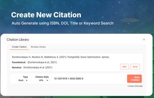 Create New Citation