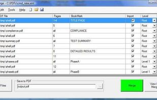 PDFMerge screenshot 1