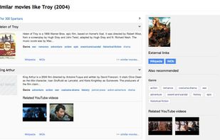 Results for sample movie