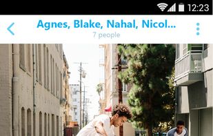 Skype Qik screenshot 2