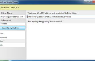 Login to SkyDrive
