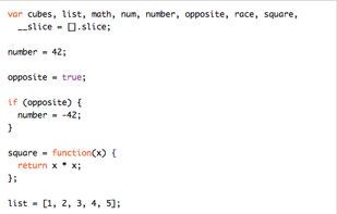 Javascript code created from Coffeescript - Part 1
