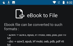 eBook Conversion Tool for Android screenshot 3