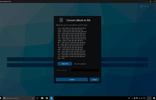 eBook Converter Tool screenshot 2