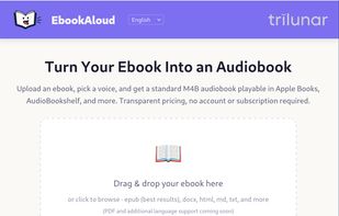 EbookAloud screenshot 1