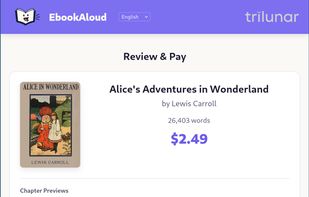 EbookAloud screenshot 1