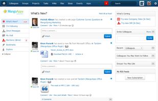 MangoApps screenshot 1