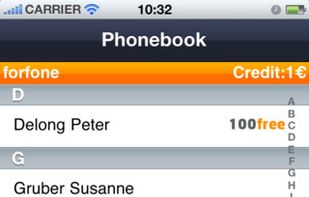 forfone screenshot 2