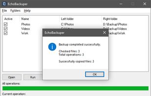 EchoBackuper screenshot 1