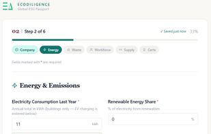 EcoDiligence screenshot 3