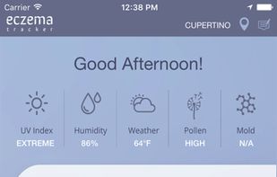 Eczema Tracker screenshot 1