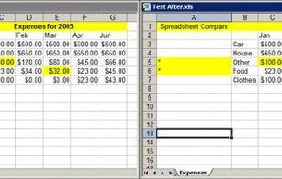 Spreadsheet Compare screenshot 1