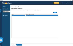 OST to PST convrter mailbox mapping