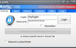 Eddie - OpenVPN GUI screenshot 1