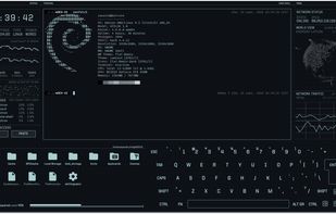 eDEX-UI screenshot 1