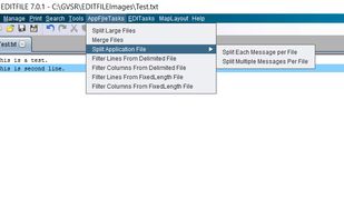 EDITFILE screenshot 2