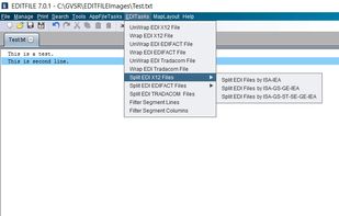 EDITFILE screenshot 1