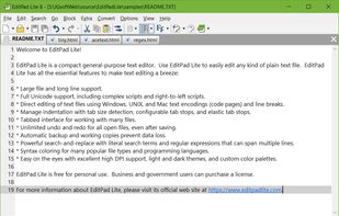 EditPad Lite screenshot 1