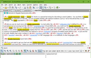 EditPad Lite - Text editor with advanced search and replace